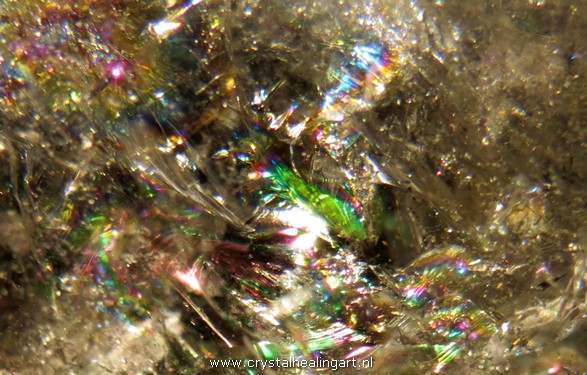 Bergkristal regenbogen quartz crystal rainbows