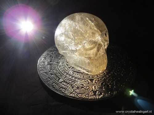 crystal skull light healing